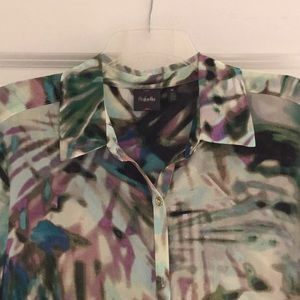 Rafaella Dresses - Lite and airy button down Rafaella pastel dress. Rafaella Dresses - Lite and airy button down Rafaella pastel dress.